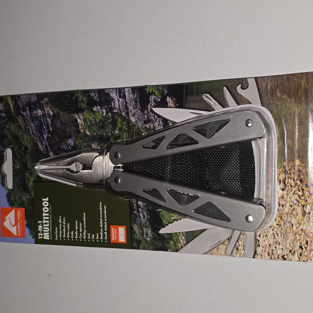 Ozark Trail 12 in 1 Multi Tool Sheath Included NWT - Picture 9 of 12